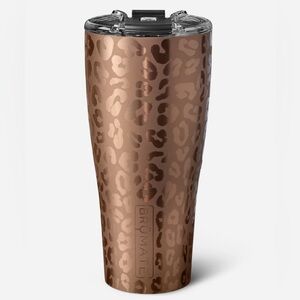 NEW BRUMATE Gold Leopard Tumbler 32 ounce